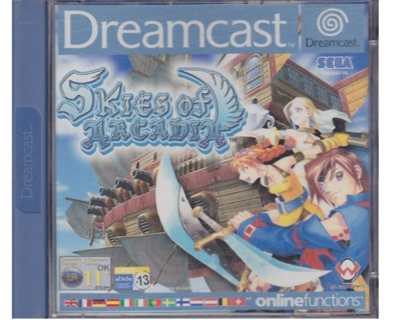 Skies of Arcadia m. kasse (Dreamcast)