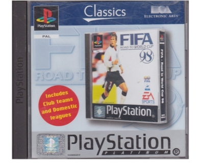 Fifa : Road to World Cup 98 (platinum) u. manual (PS1)