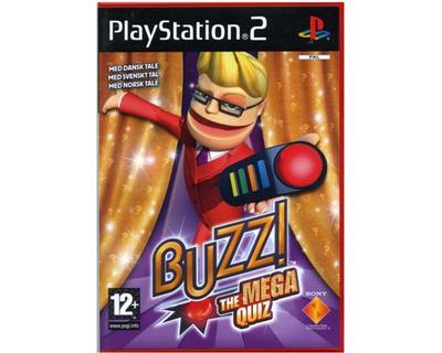 Buzz! The Mega Quiz (engelsk) (PS2)
