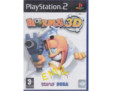 Worms 3D u. manual (PS2)