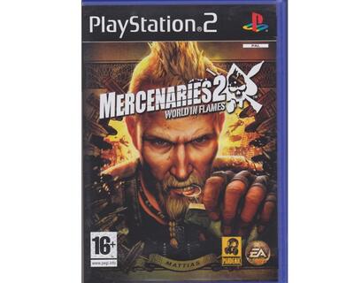 Mercenaries 2 : World in Flames u. manual (PS2)