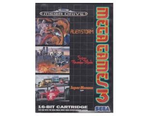 Mega Games 3 m. kasse og manual (SMD)