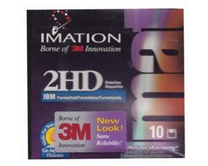 3,5" Diskette (pakke 10 stk) (forseglet)