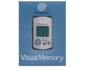 VMU memorycard m. kasse og manual  (hvid)