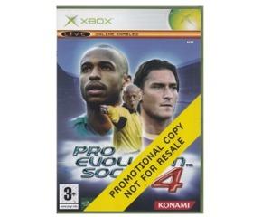 Pro Evolution Soccer 4 (promotional copy) (forseglet) (Xbox)