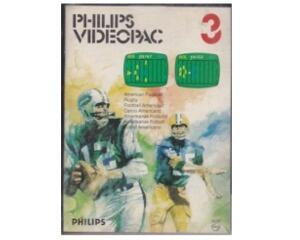 #03 American Football m. kasse og manual