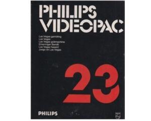 #23 Las Vegas Gambeling m. kasse (slidt) og manual (pap)