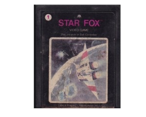 Star Fox (Atari 2600) (dårlig label)