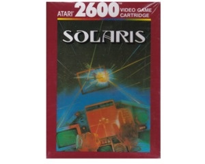 Solaris (Atari 2600) m. kasse og manual (forseglet)