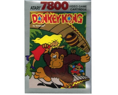 Donkey Kong m. kasse og manual (Atari 7800) (forseglet)