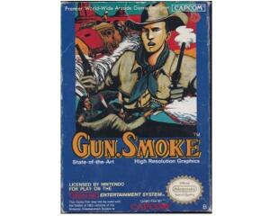 Gun smoke (scn) m. kasse og manual (NES)