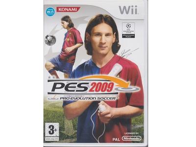 Pro Evolution Soccer 2009 u. manual (Wii)