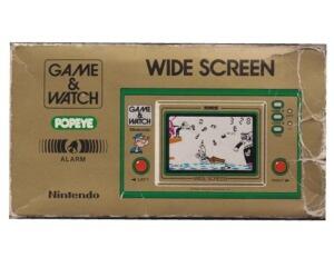 Popeye m. kasse (slidt) og manual