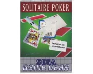 Solitaire Poker m. kasse og manual (Game Gear)
