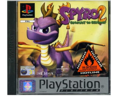 Spyro 2 : Gateway to Glimmer (platinum) u. manual (PS1)