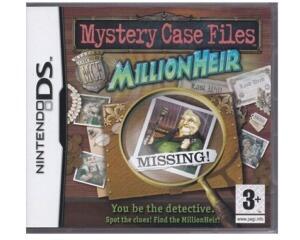 Mystery Case Files : MillionHeir (Nintendo DS)