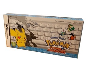 Pokemon Typing Adventure m. tastatur (Nintendo DS)