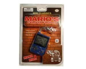 Mario's Cement Factory  (Mini Nøglering) (Ny vare)
