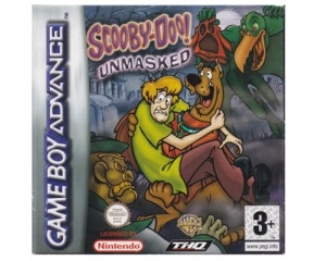 Scooby Doo : Unmasked m. kasse og manual (GBA)