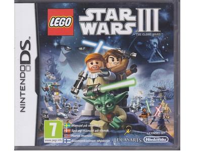 Lego Star Wars III : The Clone Wars (engelsk) (Nintendo DS)