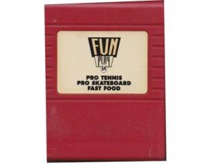 Fun Play 64 (Pro Tennis/Pro Skateboard/Fast Food)  (modul) kun modul (Commodore 64)