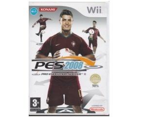 Pro Evolution Soccer 2008 u. manual (Wii)