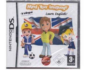 Mind Your Language : Learn English (forseglet) (Nintendo DS)