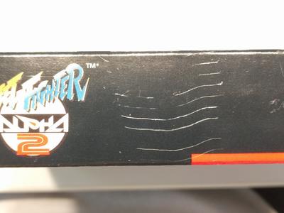 Street Fighter Alpha 2 (eur) m. kasse og manual (SNES)