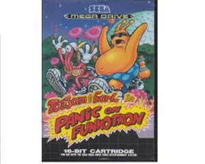 Toejam & Earl in Panic on Funkotron m. kasse og manual (SMD)