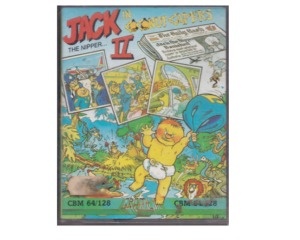 Jack the Nipper II (bånd) u. manual (Commodore 64)