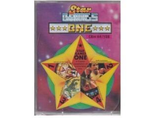 Star Games One (bånd) (kasse slidt) u. manual  (Commodore 64)
