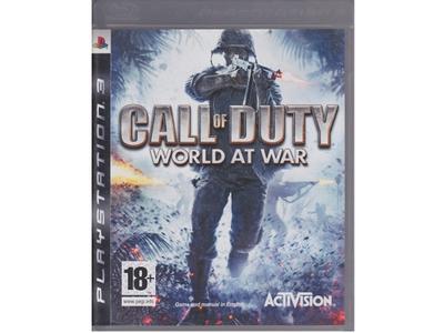 Call of Duty : World at War u. manual (PS3)