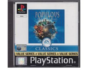 Populous (classics) u. manual (PS1)