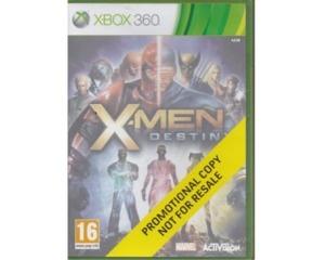 X-men Destiny u. manual (promotional copy) (Xbox 360)