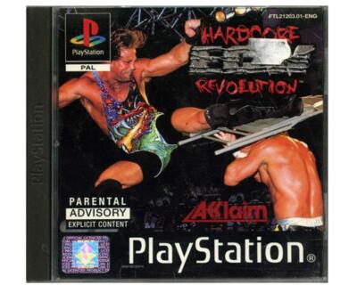 ECW Hardcore Revolution u. manual (PS1)
