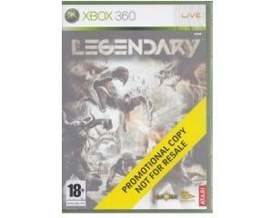 Legendary u. manual (promotional copy) (Xbox 360)