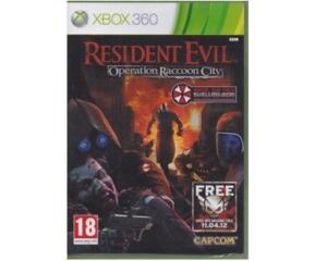 Resident Evil : Operation Raccoon City (forseglet) (Xbox 360)