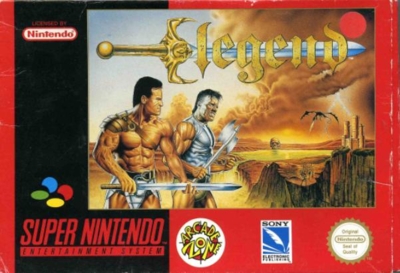 Legend (ukv) m. kasse og manual (SNES)