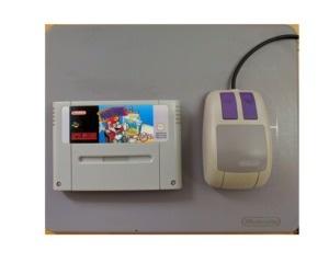 Mario Paint m. mus og måtte (SNES)