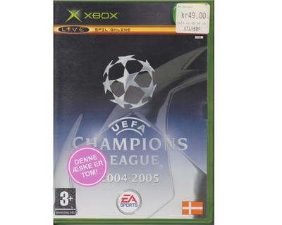 Uefa Champions League 2004 - 2005 u. manual (Xbox)