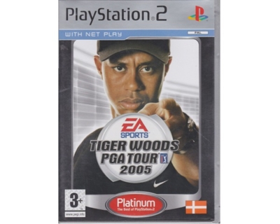 Tiger Woods PGA Tour 2005 (platinum) (forseglet) (PS2)