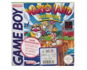 Wario Land : Super Mario Land 3 (scn) m. kasse og manual (GameBoy)