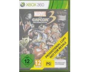 Ultimate Marvel vs. Capcom 3 (promotional copy) u. manual (Xbox 360)
