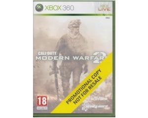Call of Duty : Modern Warfare 2 (promotional copy) u. manual (Xbox 360)