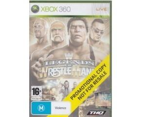 Legends of Wrestle Mania (promotional copy) u. manual (Xbox 360)