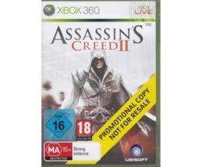 Assassins Creed II (promotional copy) u. manual (Xbox 360)