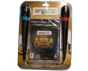 Singstar : Abba m. mikrofon sæt (forseglet) (PS2)