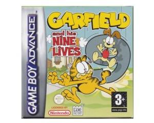 Garfield and his Nine Lives m. kasse og manual (GBA)