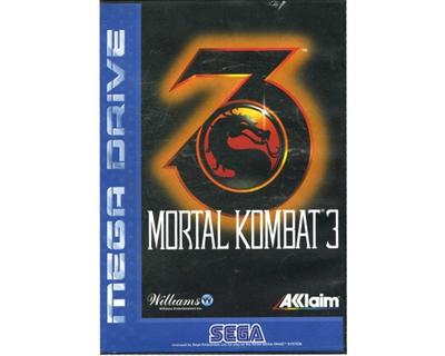 Mortal Kombat III m. kasse og manual (slidt) (SMD)