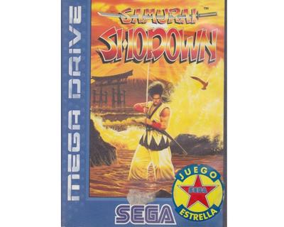 Samurai Showdown m. kasse og manual (slidt) (SMD)